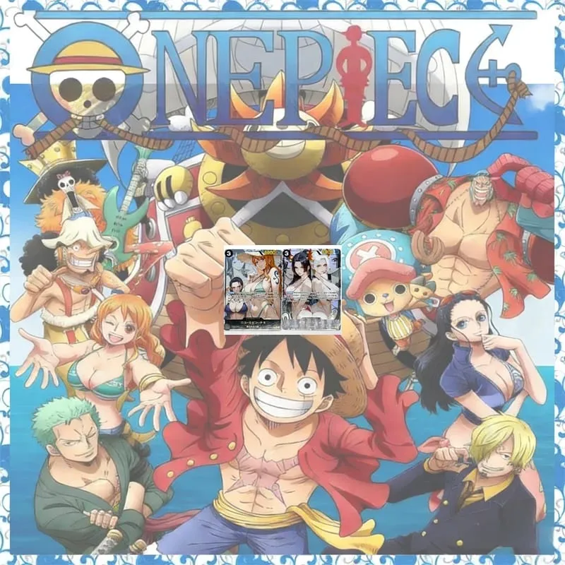 Anime One Piece Diy Color Flash Cards Hancock Perona Nami Robin Yamato Collection Cards Christmas Birthday Gifts Children's Toys — image 27
