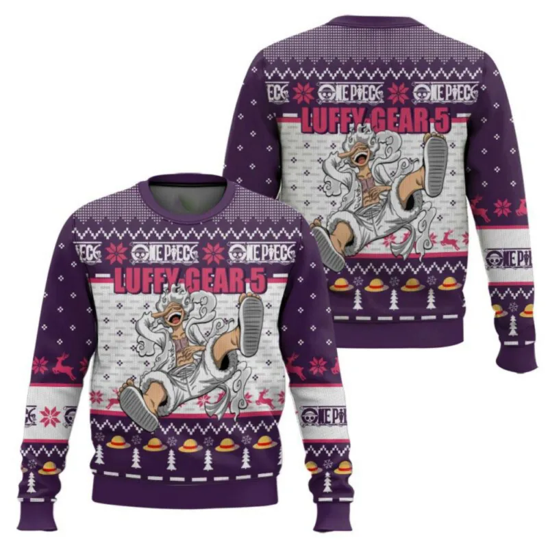 Fantasy chainsaw Christmas Carnival Unisex Sweater Santa Claus Sweater 3D Sweater Autumn and Winter Premium Clothing — image 7