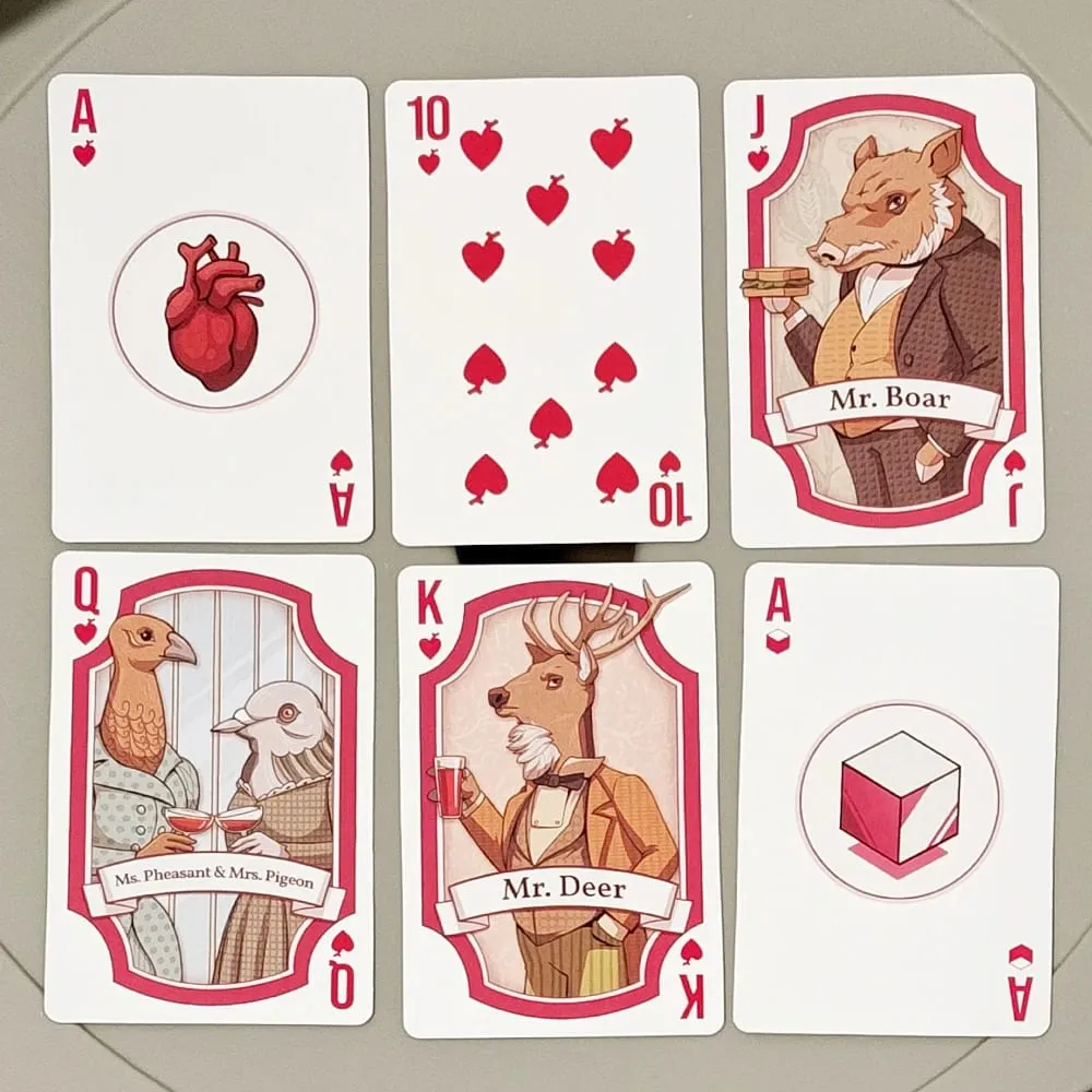 Rusty Lake Playing Cards - 54 Pcs Poker Card na Itinatampok si Mr. Crow Mr. Owl at Cube Escape Character na 9*6cm sa Embossed Cardstock — image 4