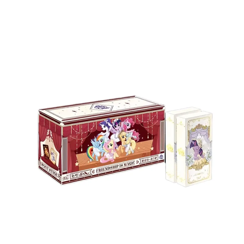 Autentyczne nowe etui na karty My Little Pony Friendship Forever - wydanie 10 - Anime Merchandise Prezenty na Dzień Dziecka