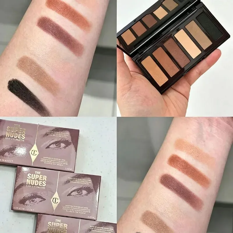 Maquillaje de marca CT, el más vendido, 6 colores, disco de sombra de ojos, 8,2g, acabado perlado mate, serie de colores desnudos, Cosméticos de belleza para ojos — image 5