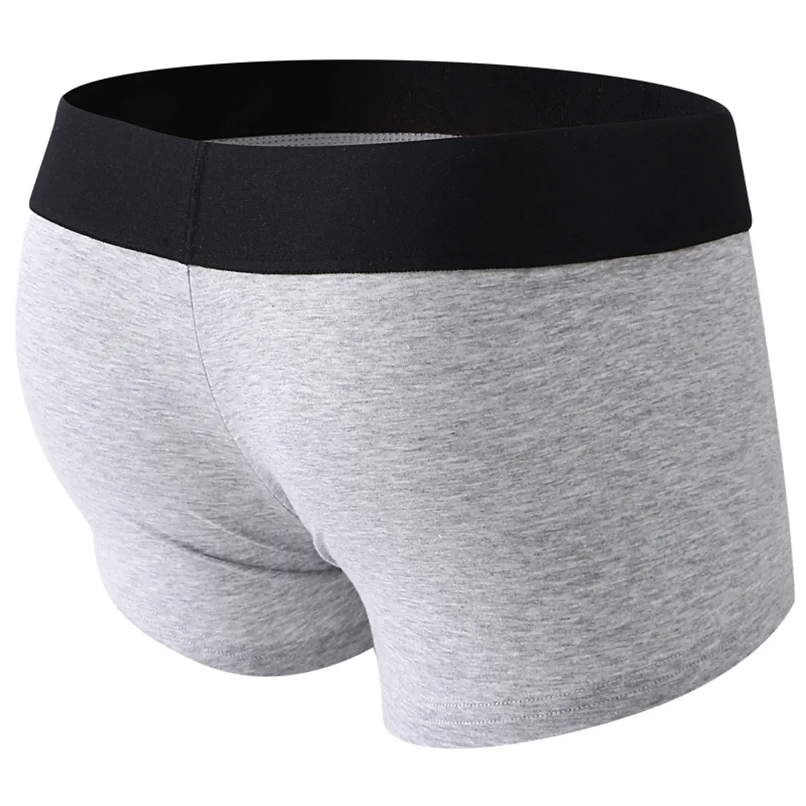นักมวยชายหลุมด้านหน้าชุดชั้นในซิลิโคน Cockring เซ็กซี่ Boxershorts เอวกว้างกางเกงผ้าฝ้าย Hollow OUT ชุดชั้นใน — image 10