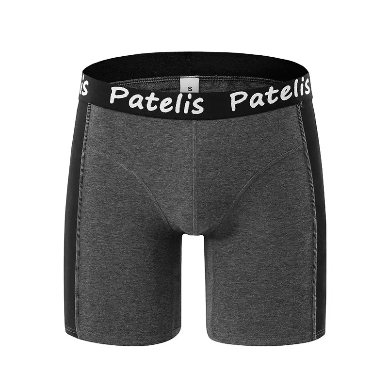 Cueca boxer masculina plus size para 80-180kg tamanho grande 6XL shorts boxer de algodão confortável — image 16
