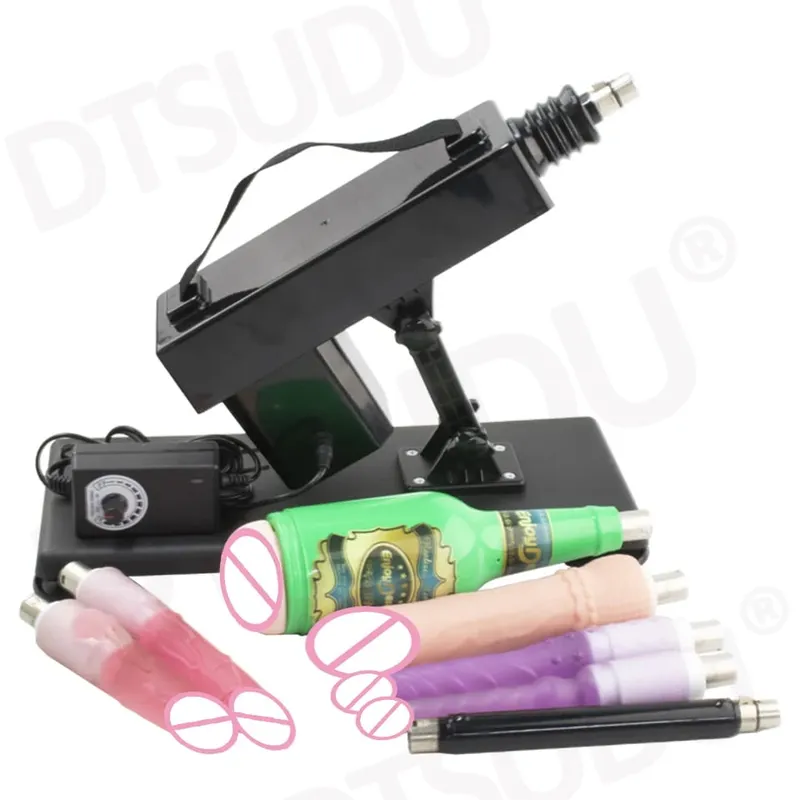 Female Sex Machine with Dildo and Masturbation Cup Hands-Free G-Spot Clitoral Stimulation Adult Sex Machine