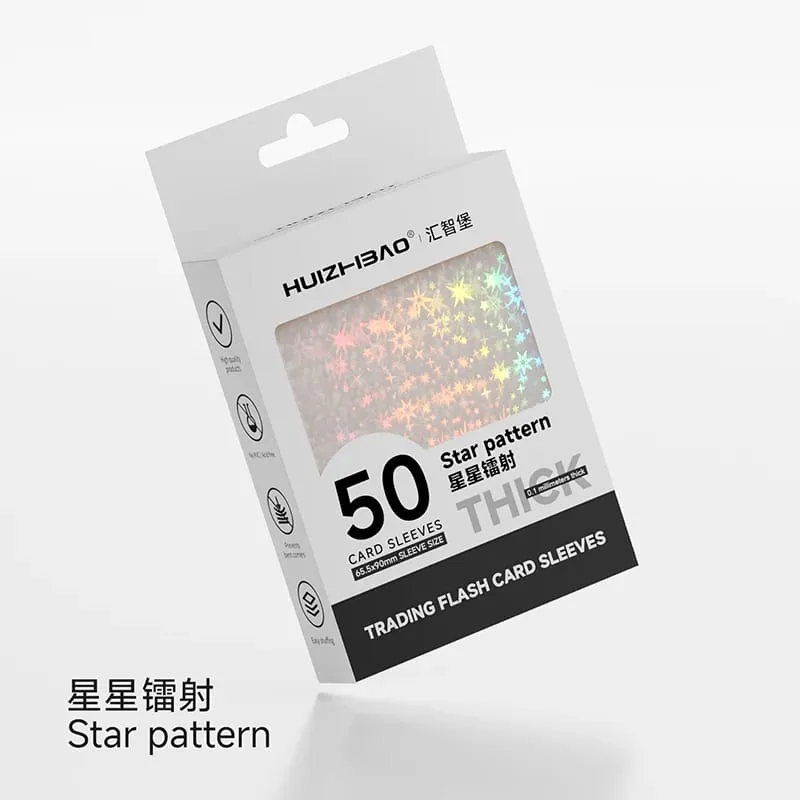 65.5×90mm 자필 카드 소매 TCG 표준 크기/일본 크기 카드 덮개를 위한 다채로운 투명한 카드 보호자 — image 6