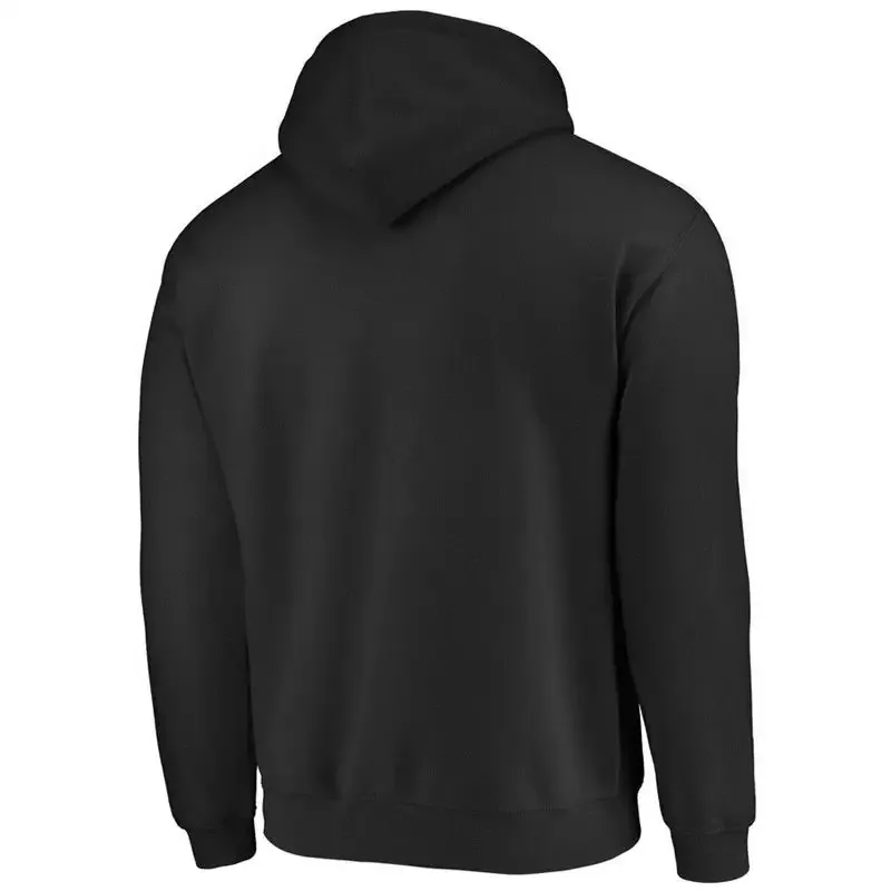 Hoodie Lelaki Warna Pejal Fleece Baju Sweat Lelaki Fesyen Pakaian Jalanan Pullover Bernafas Longgar Kasual Jenama Hoody Lelaki