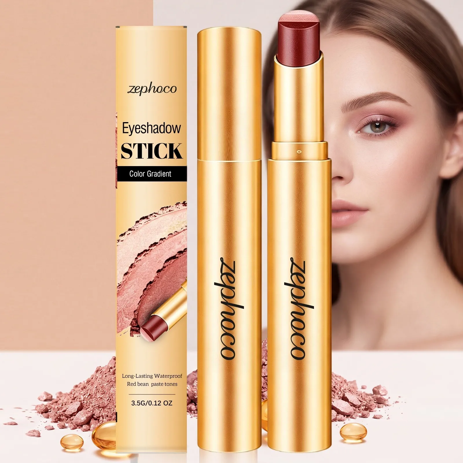 6pcs Multi Color Eyeshadow Stick Set Long Lasting Smooth Blendable Moisturizing Non Drying Beginner Friendly Eye Makeup Women — image 4