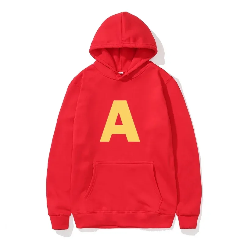 Alvin und die Chipmunks_ The Squeakquel's Pullover Woman Manfashion Drop Shoulder Sweatshirt Verfügbar als Best Friend Hoodie