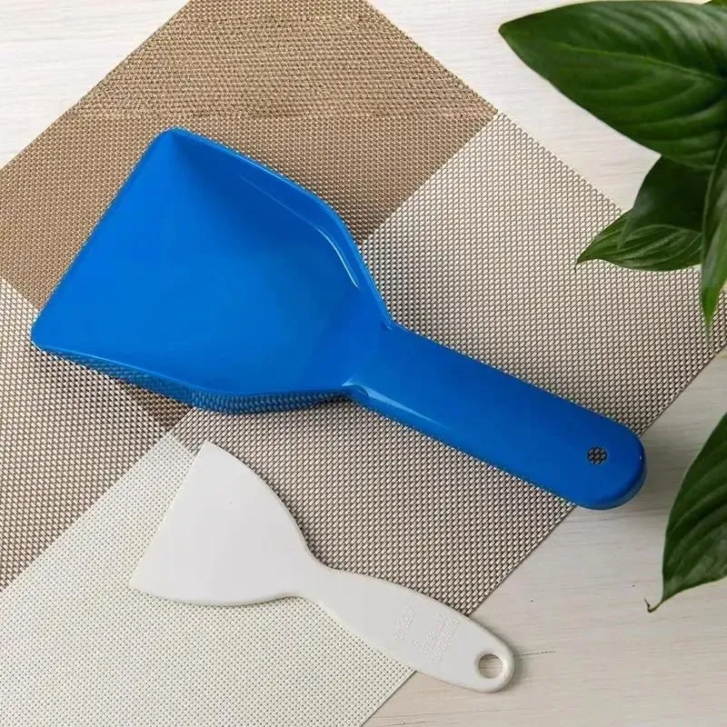 Refrigerator Defrost Shovel Ice Scraper Plastic Freezer Ice Shovel Kitchen Oil Removal Shovel Handheld Deicing Tools