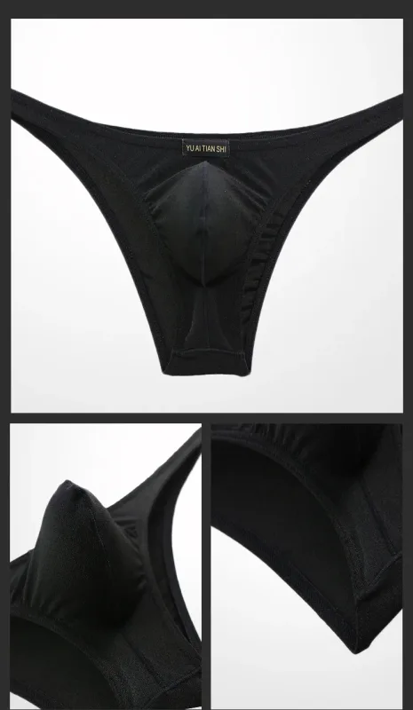 Sexiga underkläder Herrbyxor Låg midja Jockstrap Minibyxor Bikinishorts Jockstrap Cueca kalsonger Jockmail — image 11