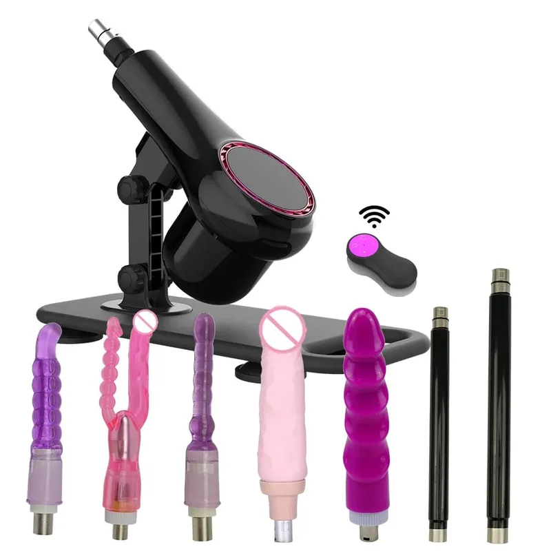 NEW Automatic Wireless Sex Machine for Woman Adjustable Masturbating Pumping SexToys for Men Couples Sex products