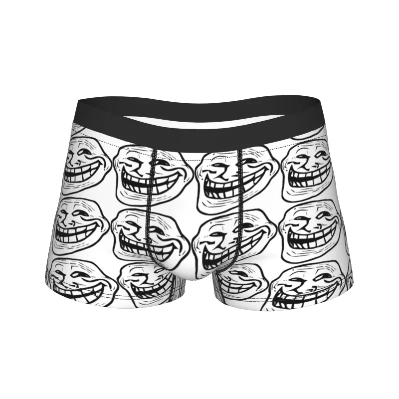 Rage Comic Trollfac Trunk Funny Anime Pouch Ondergoed Hot Koop Patroon Boxer Korte Comfortabele Heren Onderbroek Plus Size