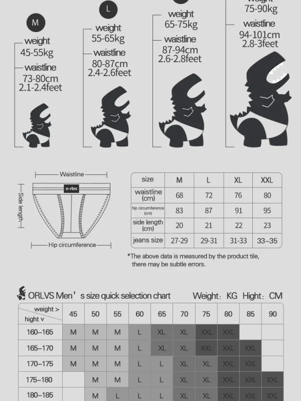 Slips für Männer, nahtlos, Hip-Design, Herren-Unterwäsche, supergroß, breit, 5 cm, elastisches Band, unabhängige Codpiece, kurze Hosen für Jungen — image 17