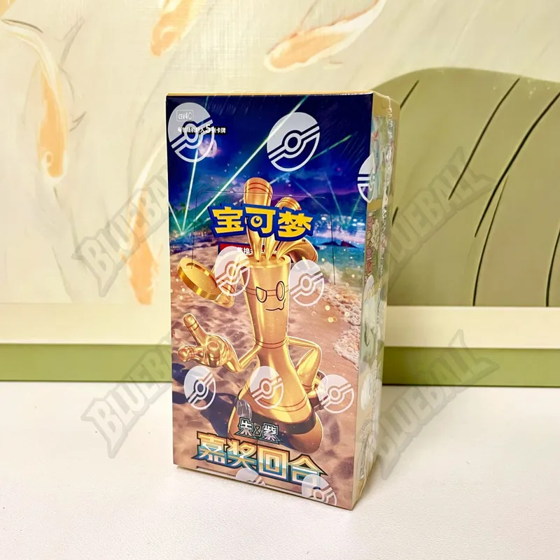 Oryginalny pokemon Scarlet Violet Gem Pack Vol6 cienkie pudełko TCG kolekcjonerskie bitwy karty kolekcjonerskie uproszczona chińska wersja zabawki prezent