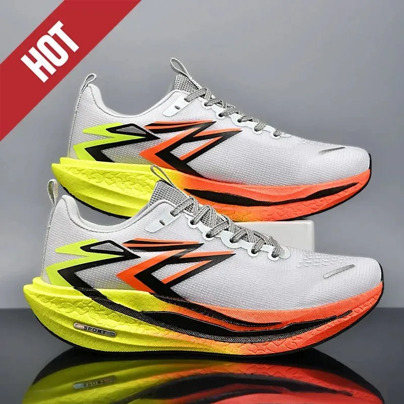 2026 Men Women Marathon Running Shoes Air Cushion Breathable Lightweight Jogging Racing Sports Sneakers Tennis Gym Outdoor — image 11