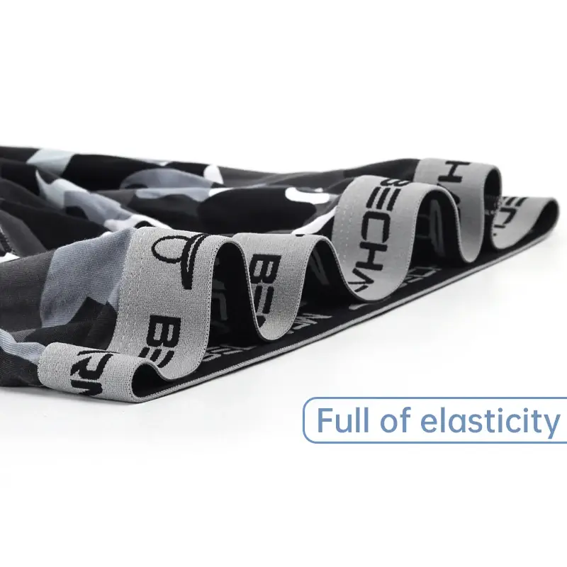 Nova calcinha masculina boxers shorts camo elasticidade macia tamanho grande conjunto de cuecas masculinas boxer homem sexy roupas curtas — image 2