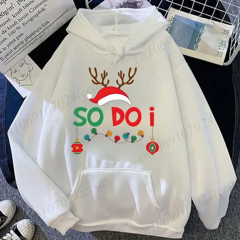 Couple Christmas Matching Hoodies Set I Don't Do Matching Christmas Outfits Print Sweatshirts Xmas Family Party Matching Tops — image 14