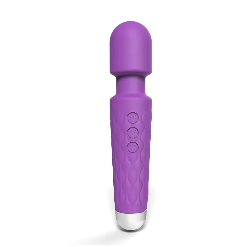 Penggetar Kuat Tongkat Ajaib Wanita USB Boleh Dicas semula Alat Urut Kalis Air Klitoris G-Spot Vibrator Mainan Seks Sesuai untuk Dewasa — image 8