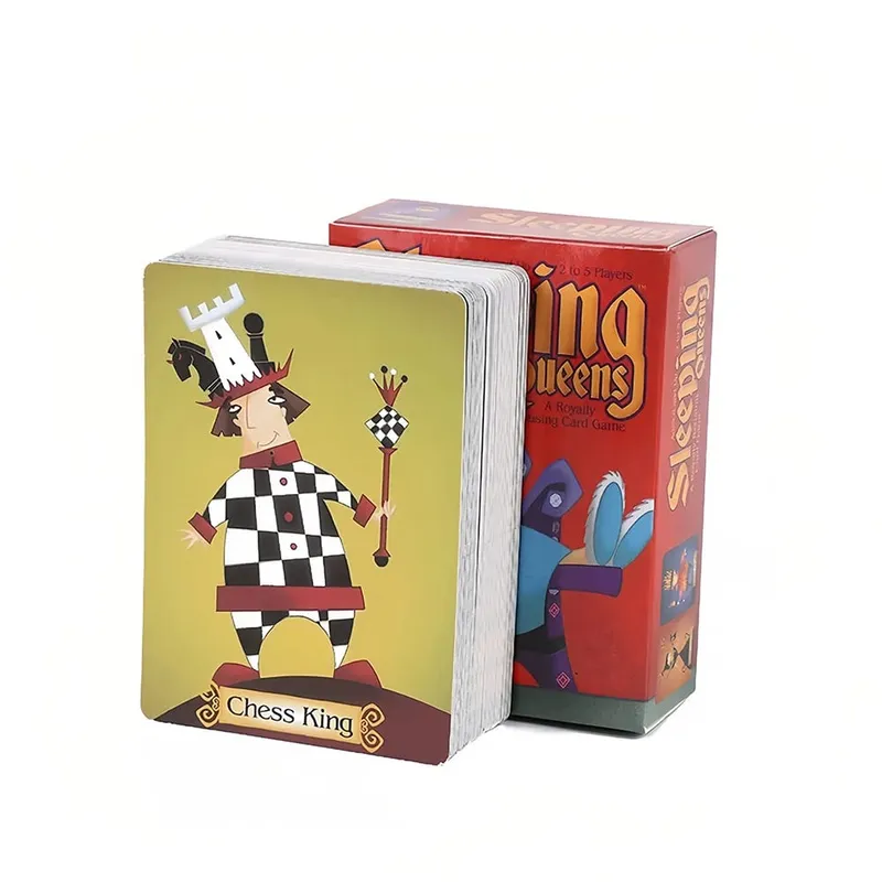 The Sleeping Queens Trò Chơi Bài Phiên Bản Tiếng Anh Đầy Đủ Họ Board Game 2-5 Người Chơi Chiến Thuật Thẻ Trò Chơi Dành Cho Người Lớn Đảng quà Tặng