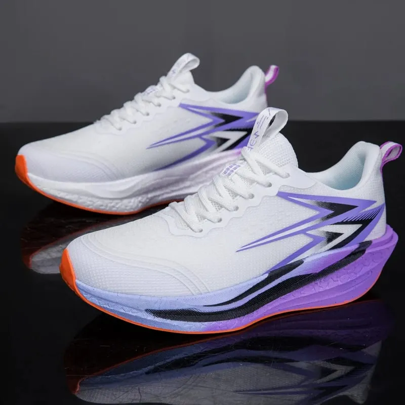 Men Running Shoes Comfortable Sports Shoes Marathon Carbon Plate Lightweight Athletic Training Sneakers Women Travel Casual Shoe — image 3