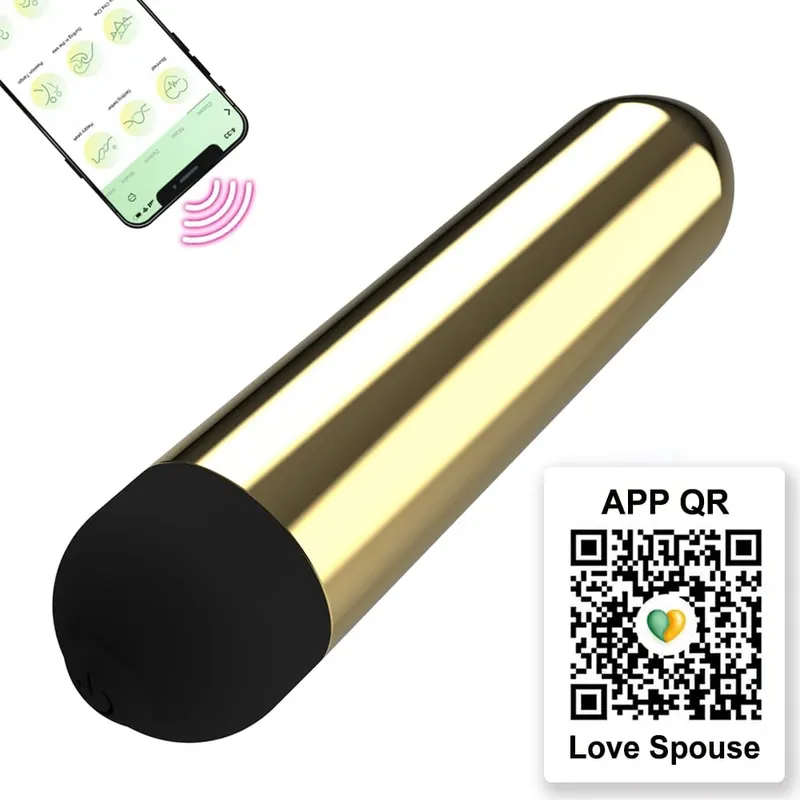 強力な弾丸バイブレーターアプリ Bluetooth 制御クリトリス G スポット刺激マッサージャーミニアナルプッシー刺激装置大人のおもちゃ女性のための