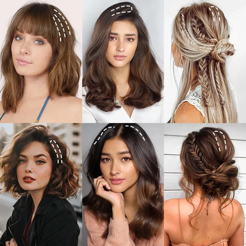 Extension de cheveux synthétiques lisses invisibles à Clip, 20/30cm, une pièce, couverture supérieure et latérale, postiche moelleuse pour femmes — image 7
