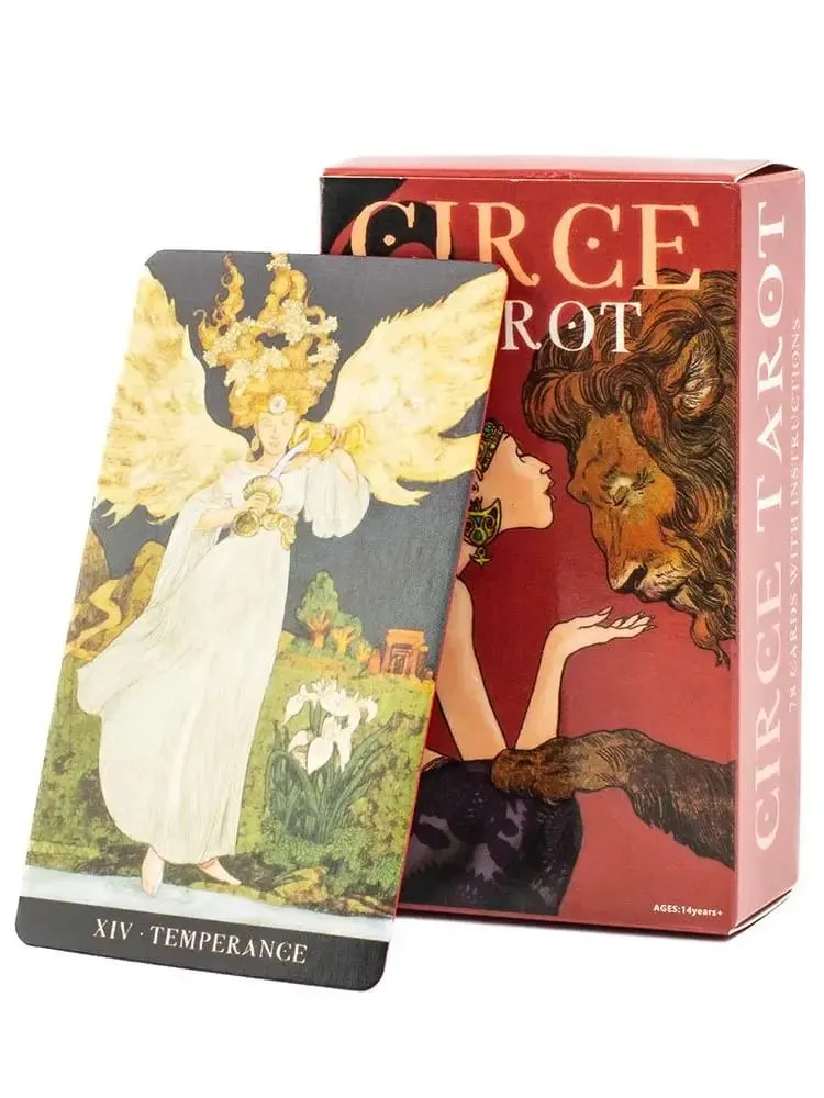 2026 nouvelles cartes de Tarot Circé 10.3*6Cm 78 pièces carte de jeu de société Divination Fate Deck pour fête de famille