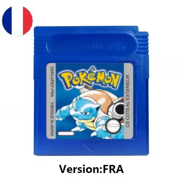 Sok stílusú Pokémon Vörös Kék Kristály Arany Zöld Ezüst Sárga GBC játékkártya 16 bites videojáték kazettás konzolkártya GB/SP — image 16