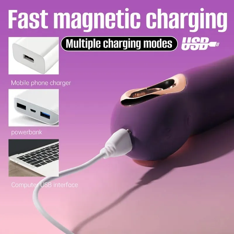 G Spot Dildo Vibrator Vaginal Stimulator Clitoris Sex Toy for Women Pussy Massager Waterproof Magic Wand Rechargeable Erotic Toy — image 4