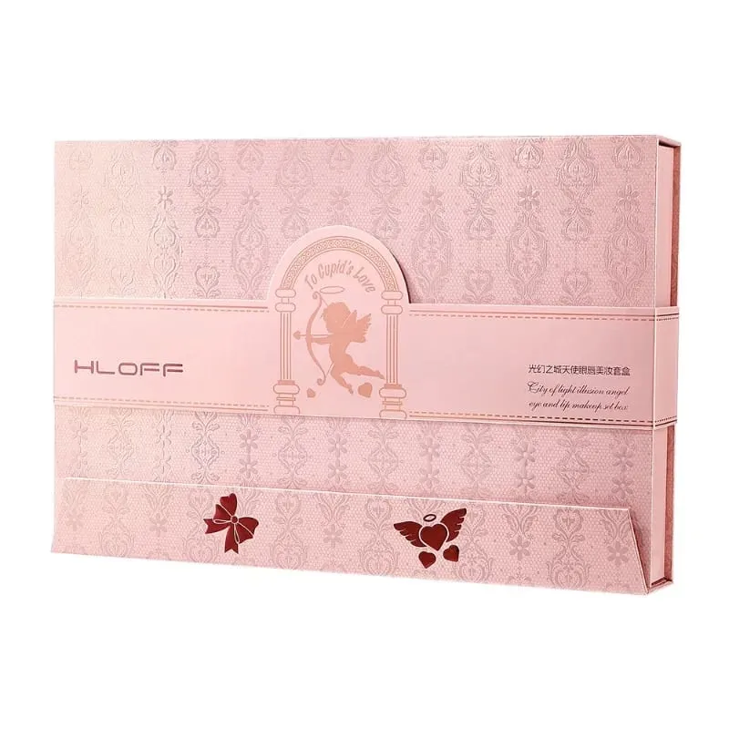Set de regalo de maquillaje: paleta de sombras de ojos y lápiz labial Kit de belleza facial completo Regalo perfecto para el día de San Valentín para novia y esposa — image 7