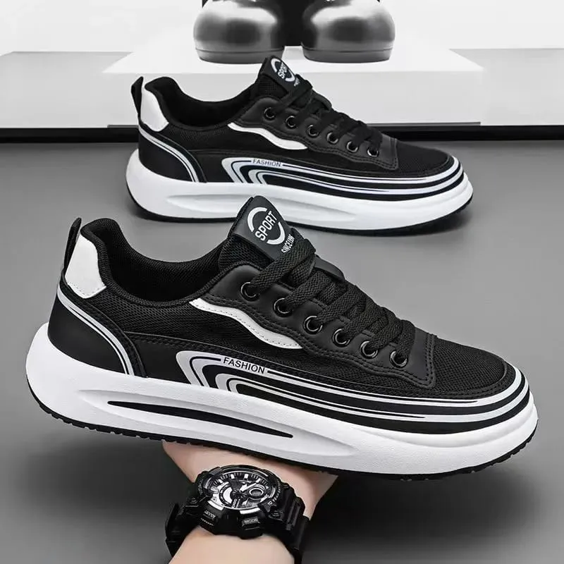 Mens Casual Sport Shoes Loafers Summer Breathable Mesh Tennis Sneakers Outdoor Non‑Slip Lightweight Running Shoes — image 4