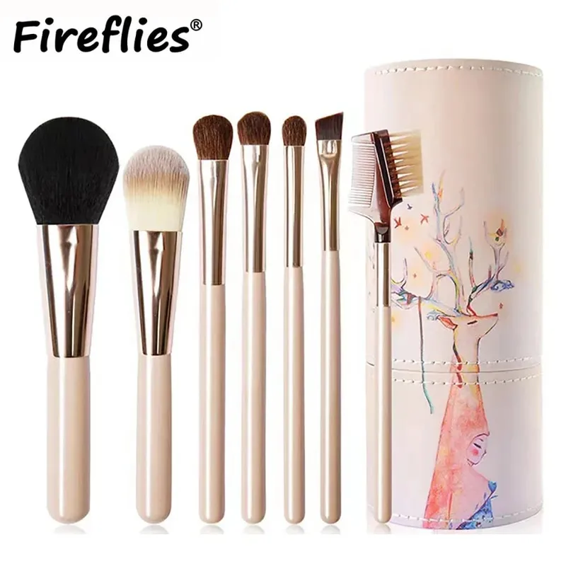 24 pçs conjuntos de pincéis de maquiagem pincéis cosméticos profissionais sobrancelha pó fundação sombras pinceaux compõem ferramentas