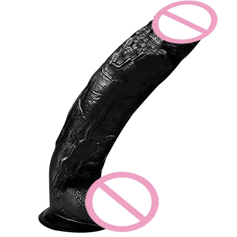 Realistic Big Dildo Huge Fake Penis With Suction Cup Flexible Artifical Dick Female Vagina Anal Masturbation For Lesbain Sex Toy — image 1