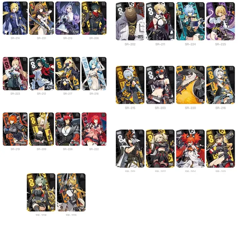 Flash soul Zenless Zone Zero ALL series Piper Wheel Ye Shunguang rare SS UR Game Collection card birthday gift — image 21