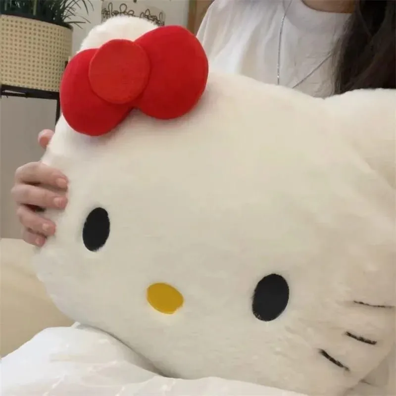 *Anime Sanrio Hello Kitty Cute Cartoon Head Plush Pillow Sofa Bedside Cushion Car Cushion Nap Pillow Birthday Gifts for Girl — image 10