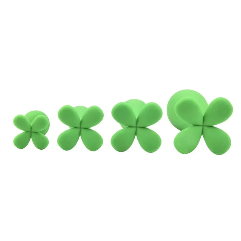 Silicone Anal Beads Butt Plug Set Mini Small Medium Large Anal Plug Four Leaf Clover Anal Trainer Sex Toy Men Women Gay — image 5