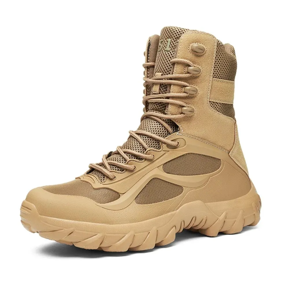 Magnum Large Size High Top Tactical Boots Breathable Military Combat Boots for Outdoor Hiking Durable Training Boots Anti slip