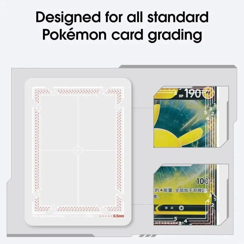 Card Centering Grading Tool para sa Pokémon TCG Trading Card Grading para sa Collectible Card — image 4