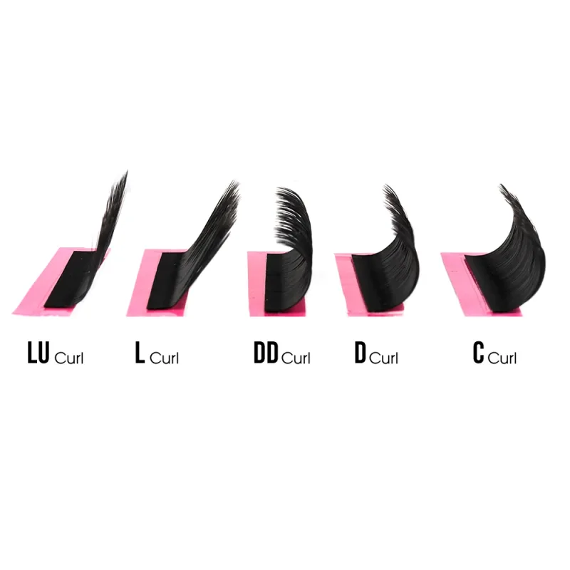 Fadvan Y Forma Estensioni Ciglia Finte YY Marrone/Nero C/D/L/LU/L+ Curl Fox Eye — image 6