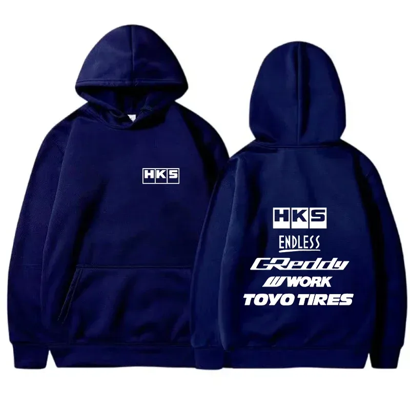 2025 แฟชั่นผู้ชายCool Hoodieญี่ปุ่นJDMดัดแปลงรถHKS ENDLESS Hoodyผู้ชายผู้หญิงVINTAGE Casualเสื้อแขนยาวPullovers — image 8