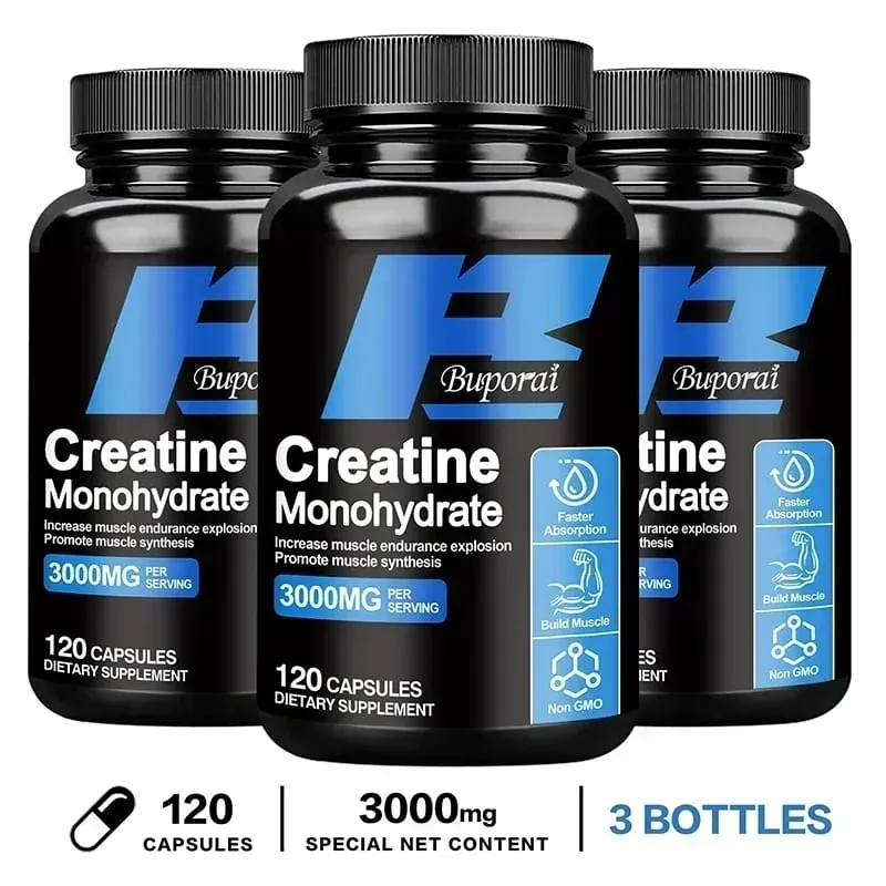 Creatine Monohydrate - Promote Muscle Growth Relieve Fatigue Improves Performance — image 11