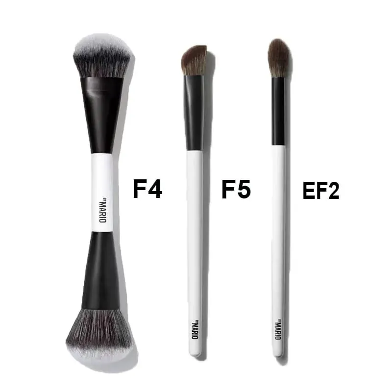 Dual Ended F4 Powder F1 Blush Contour F2 Makeup Brushes with Box Soft Mario Foundation Brush Professional Face Cosmetic Tool — image 19