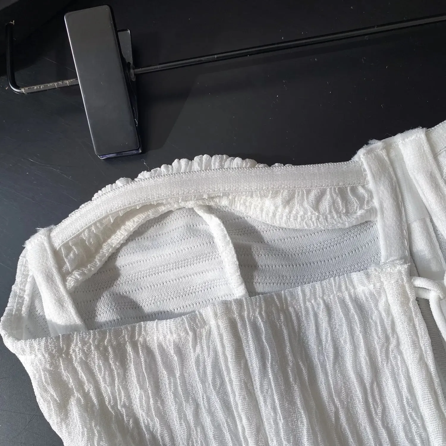 Sexy Off Shoulder Bandage Tube Top Chic Strapless Crop Top Korean Fashion Sleeveless Camis Women Tank Top — image 3