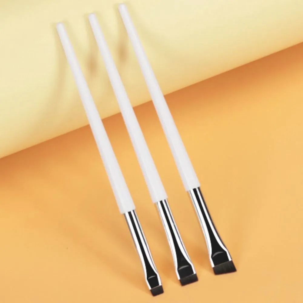 Up Tool Šikmý Kosmetický štětec Beauty Blade Štětečky na líčení Štětec na obočí Úhlové jemné štětce na oční linky Plochý štětec na obočí — image 2