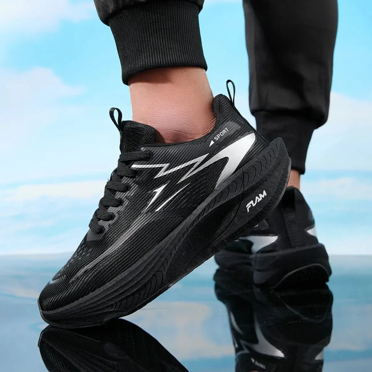 Carbon Plate Marathon Running Shoes Men Women Sports Sneakers Breathable Lightweight Shock Absorbing Stable Athletic Shoes — image 9