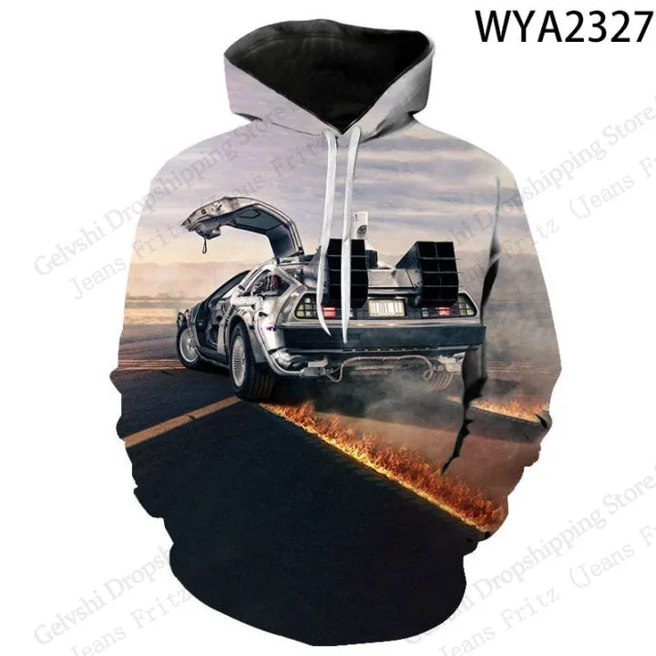 Movie Back To Future 3d Print Hoodie Men Women Fashion Hoodie Sweatshirt Outwear Coat Men Hoodies Winter Clothes Sportwear — image 9