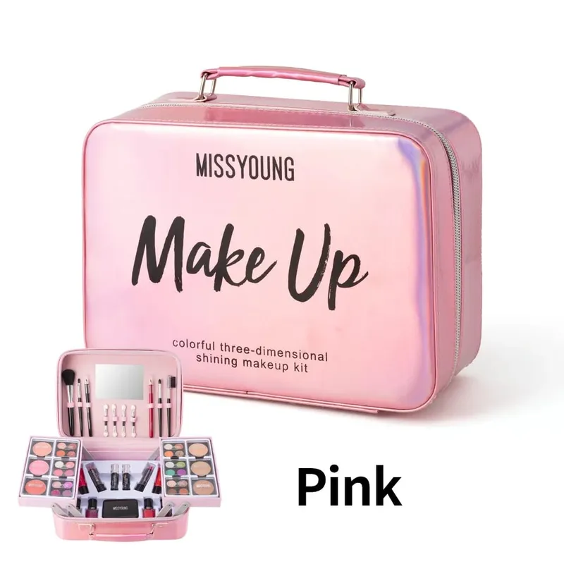 Popular 36 pçs conjunto de beleza maquiagem delineador blush batom facial kit de maquiagem diária feminino feriado presente de aniversário conjunto — image 8