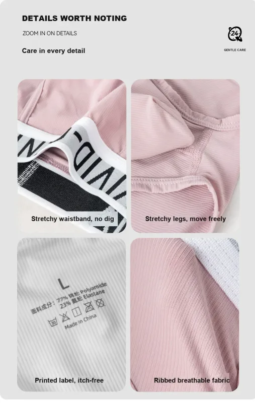 Men's Elastic Ice Silk Underwear Sexy Big U Convex Pouch Briefs Korean Youth Breathable Sports Panties Solid Mid Waist Underpant — image 14