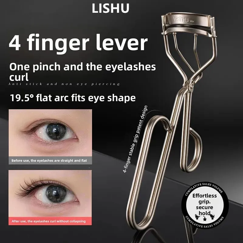 Wide Angle Eyelash Curler Sunflower Lash Lift Tool Long Lasting Curling No Pinch Eyelids Eyes Makeup Beauty Tool — image 1