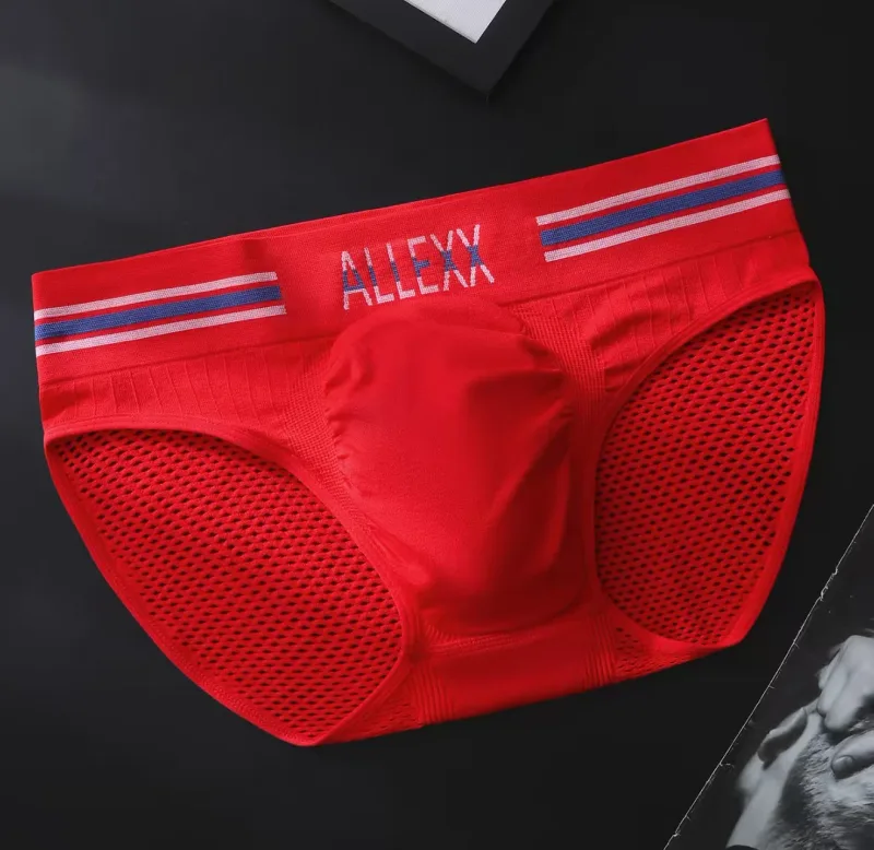 5pcsMen's briefs briefs Men's sensible pouch sports wicking sweat breathable mid-waist shorts